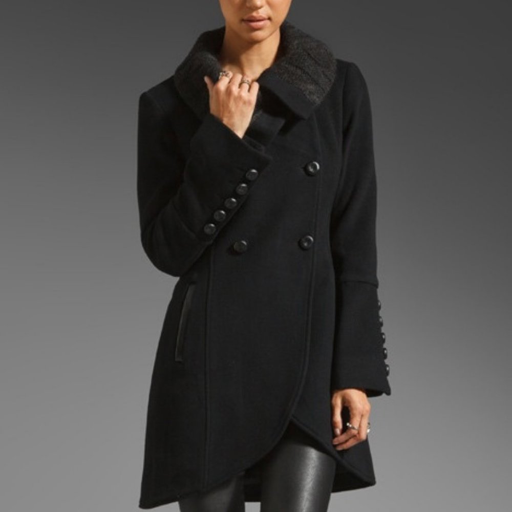 MACKAGE Wool Fran Coat Small